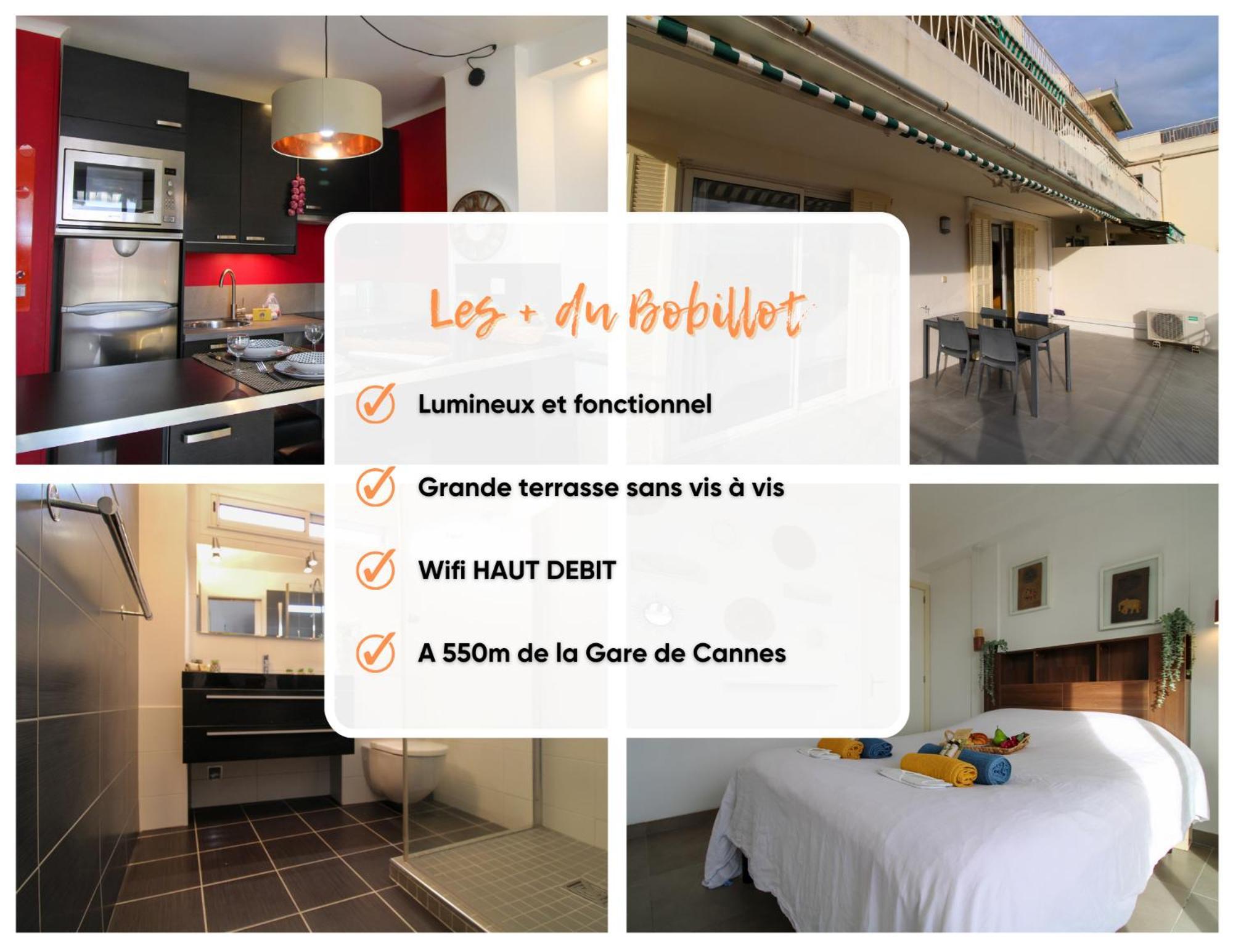 Le Bobillot By Apirent #Central #Terrasse #Wifi #Clim Cannes Extérieur photo